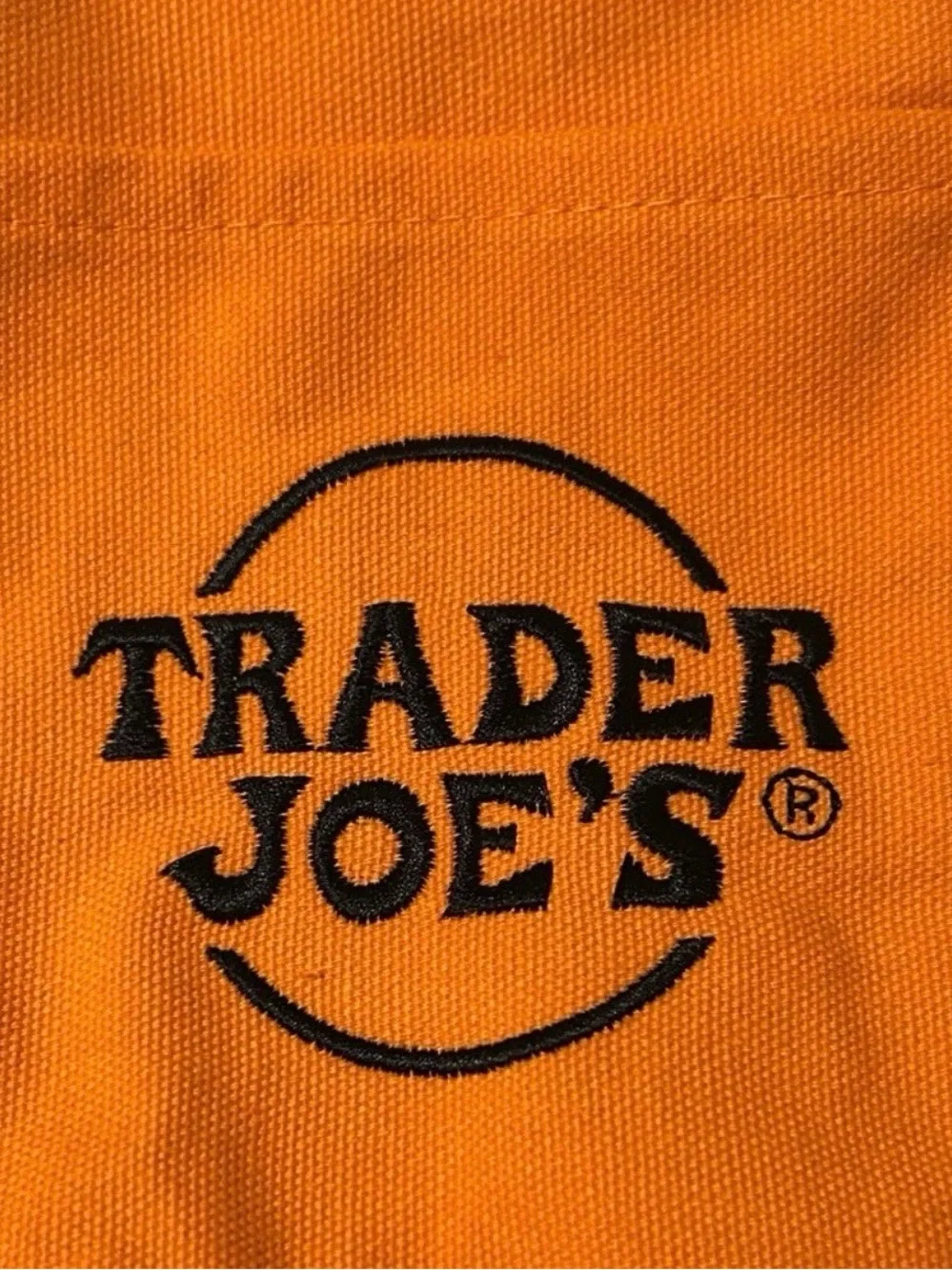 Trader Joe's Orange Tote Bag-NWT
